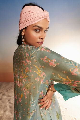 Faiza Kaftan, Powder Blue, image 4